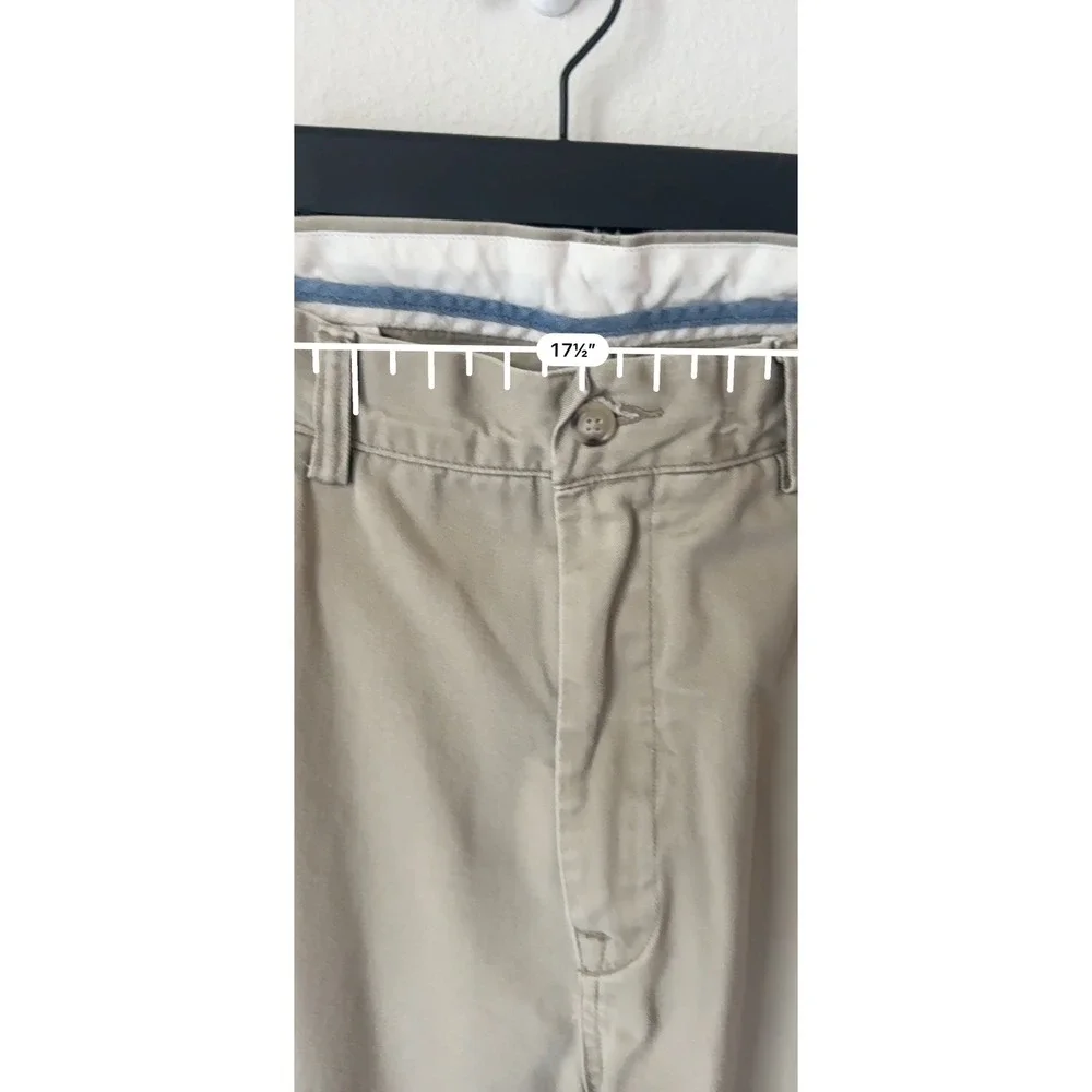 Polo Ralph Lauren Classic Fit Chino Pants Tan Khaki 38x29 Cotton Twill Mens
